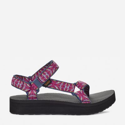 Triton Raspberry Sorbet Teva Midform Universal Women's Sandals | C5805UQ