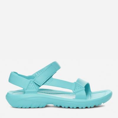 Turquoise Teva Hurricane Drift Men's Sandals | E3URSGB