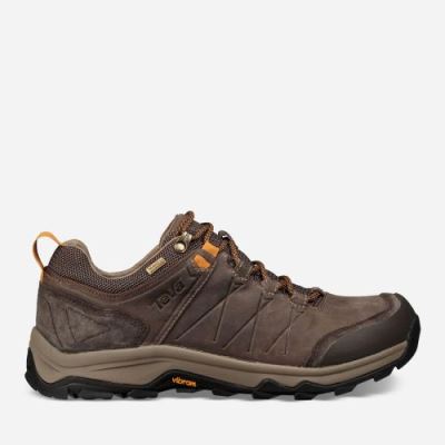 Walnut Teva Arrowood Riva WP Men's Hiking Boots | NOVPH9T