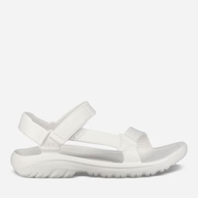 White Teva Hurricane Drift Men's Sandals | E5Q4UQL