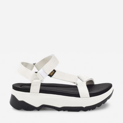 White Teva Jadito Universal Women's Flatforms | 02DSY4P