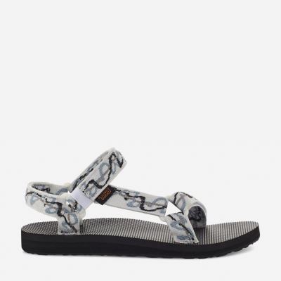 White Teva Original Universal Women's Sandals | AMQMTL8