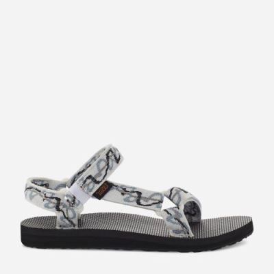 White Teva Original Universal Women's Sandals | M760V10